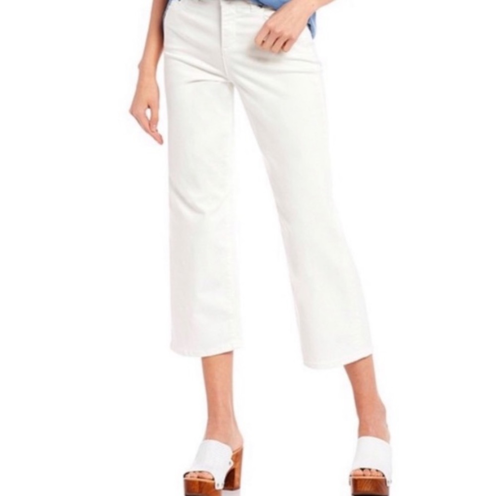 CHELSEA & VIOLET White Marbella Crop Jeans Size 27